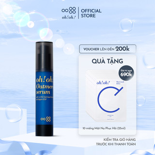 Tinh Chất Tế Bào Gốc, Tái Tạo Da oh!oh! Oatmere Serum (Oat Extract & 9,9ppm EGF) (25ml)