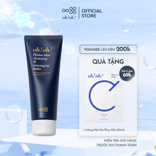 Sáp Tẩy Trang oh!oh! Divine Blue Cleansing & Massaging Balm (150ml)