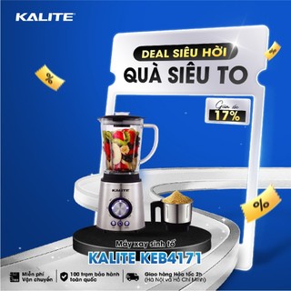 Máy xay sinh tố đa năng 1,5L Kalite KEB4171 công suất 1000W xay hoa quả, xay đá cực mịn