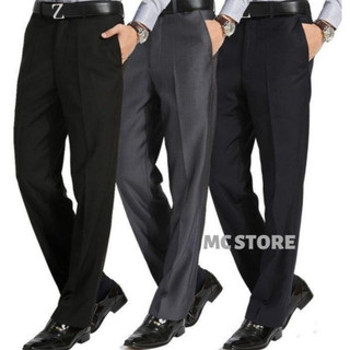 Quần Tây Nam Quần Ống Đứng Vải Dày Đẹp Không Nhăn Xưởng MC STORE