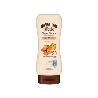 Kem chống nắng Hawaiian Tropic Sheer Touch Lotion Sunscreen Ultra Radiance SPF 30 236-319ml (Mỹ)