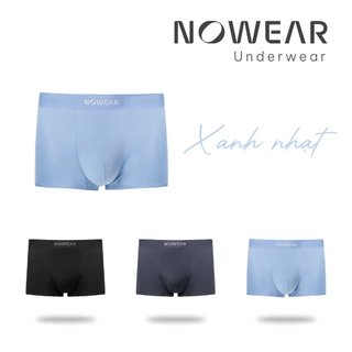 Quần lót nam Boxer thun lạnh NOWEAR cao cấp, lớp lót tổ ong kháng khuẩn khử mùi - COMFORT & COOL MAX