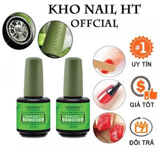 Nước phá gel chuyên dụng, phá sơn gel nhanh tiện lợi Vinimay 15ml