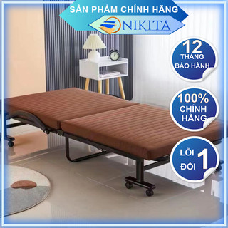 Giường nâng đầu 5 cấp độ - Màu nâu sang trọng, ấm áp -  Phù hợp với mọi loại không gian phòng - Chính hãng NIKITA