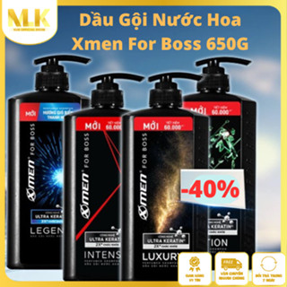 [Chính Hãng] Dầu Gội Sữa Tắm Gội Xmen For Boss Hương Nước Hoa Lưu Hương Đến 48H Đầy Nội Lực, Sạch Sâu Da Đầu [ Đủ Loại ]