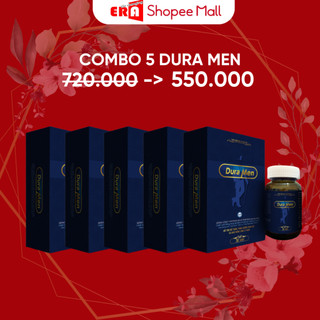 COMBO 5 hộp viên uống Dura Men Hỗ trợ bổ thận, tăng cường sinh lực nam giới 30viên/hộp