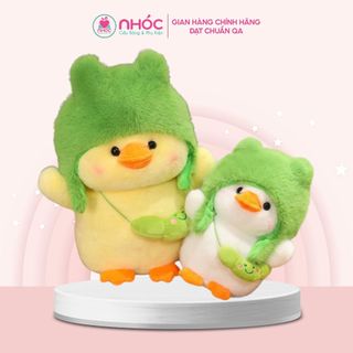 Thú bông Vịt đội nón ếch lông xù bông cao cấp - NHÓC