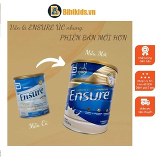 Mẫu mới - sữa ensure úc 850g date 2025 chính hãng