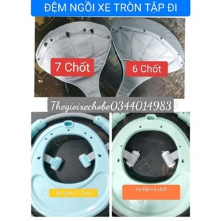 Đệm ngồi xe tròn tập đi cho bé