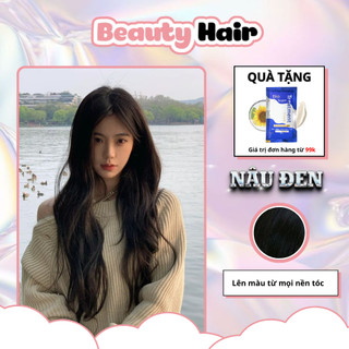 Thuốc nhuộm tóc Nâu Đen, bảo vệ tóc không gây khô sơ tóc, nhuộm tóc Nâu Đen, thuốc nhuộm tóc Đen, thuốc nhuộm Nâu