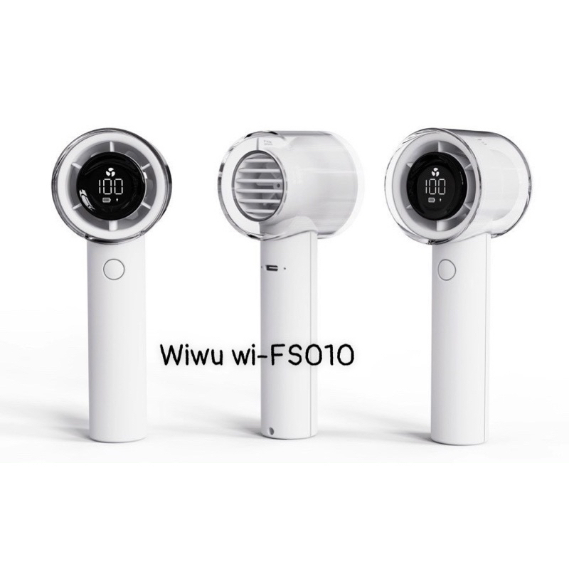 Quạt tích điện cầm tay Tốc độ cao WIWU WI-FS010 pin 3000 mAh