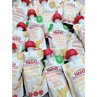 Váng sữa heinz custard úc túi 120gr cho bé 8m+