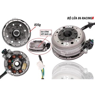 Bộ Vô Lăng Mâm Lửa ATE Racing 86 Đầu Chùa Phụ Kiện Xe PKPEE