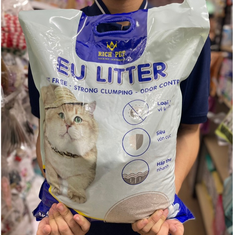 Cát vệ sinh EU 8kg