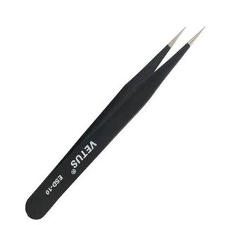 Nhíp gắp linh kiện đầu thẳng ESD-10 - Nhíp thẳng