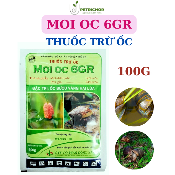 Thuốc diệt ốc Moi Oc 6GR gói 100g