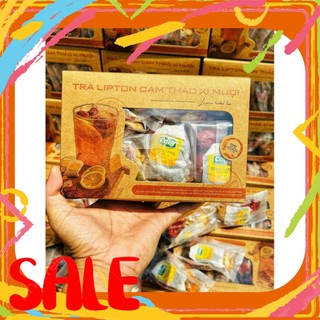 Trà lipton xí muội cam thảo 🌺 hộp 10 gói. Set lipton cam thảo xí muội 10 gói