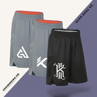 Quần short bóng rổ - Logo cầu thủ NBA, có túi hai bên, thoáng khí, nhanh khô, kiểu dáng cơ bản dễ mặc - #9335