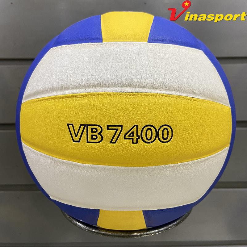 Bóng chuyền da Thăng Long 7400 (tặng kim bơm tiêu chuẩn)