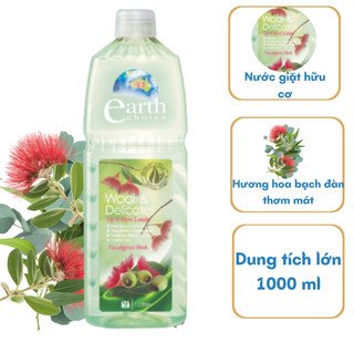 Nước giặt đậm đặc hữu cơ hương hoa bạch đàn Earth Choice - 1 lít - NK Úc