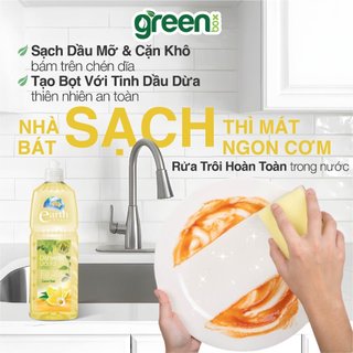 Nước rửa chén bát hữu cơ Earth Choice - 1 lít - NK Úc