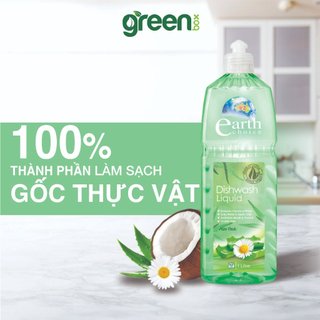 Nước rửa chén bát hữu cơ Earth Choice - 1 lít - NK Úc