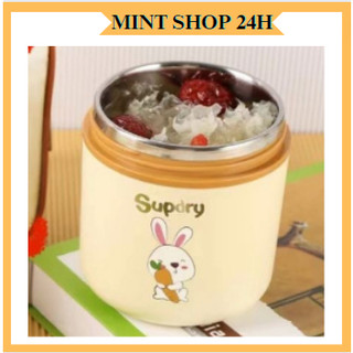 Bình ủ cháo inox giữ nhiệt elefance có quai 430ml