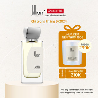 Nước hoa Jillian Nữ PASSION IN LOVE 50ml - ngọt ngào, trong trẻo, cuốn hút