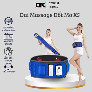 Đai Massage X5 Giảm Mỡ Bụng Rung Nóng X5 , Toàn Thân Cao Cấp Hàng Chính Hãng (LeTuKe Store)