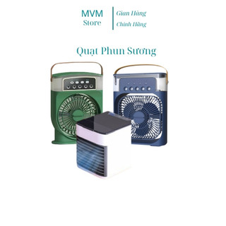 Quạt phun sương mini làm mát không khí tích hợp đèn led thông minh