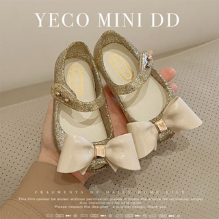 Giày Nhựa Thơm MINI DD Chính Hãng, Giày Búp Bê Nơ Xinh Cho Bé Gái Siêu Xinh Siêu Mềm