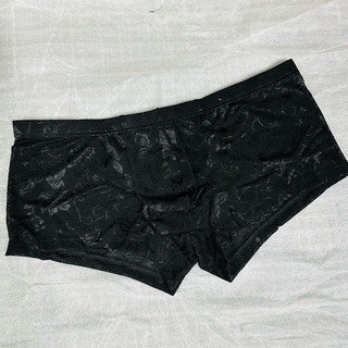 Quần lót nam boxer ren màu xanh size XL