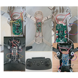 [Tx Rx Tặng túi] Trọn Bộ Mạch và tay điều khiển Flycam E88/E99(Pro / MAX) , S1S, F198, XD2... thay thế ,chế tạo drone