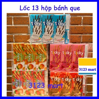 SỈ.(hsd 02/2026) (Lốc 13 hộp) Bánh que Ticky Thái Lan đủ vị.