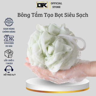 Bông Tắm Tạo Bọt Hình Hoa Nhiều Màu Sắc Tẩy Tế Bào Chết Loại Bỏ Bụi Bẩn Tiện Dụng (LeTuKe Store)