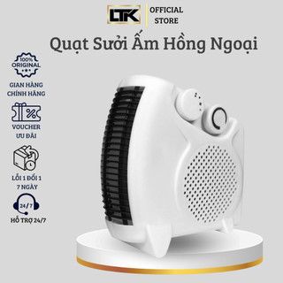 Quạt Sưởi Ấm Mini Hồng Ngoại Tiện Lợi Làm Ấm Nhanh Chóng Bảo Hành 6 Tháng (LeTuKe Store)