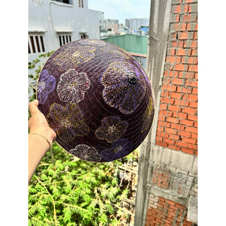 Nón cỏ bàng vẽ - Nón lá 40cm