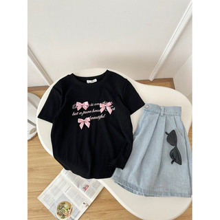 Áo Babytee Nơ Hồng Onething 9960