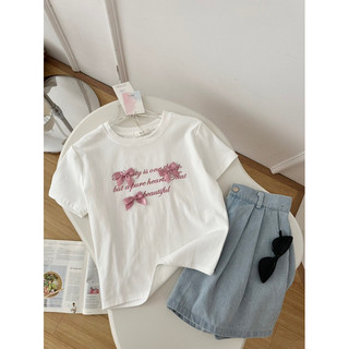 Áo Babytee Nơ Hồng Onething 9960