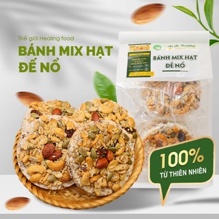 Bánh Đế Gạo Lứt Nổ Mix Hạt Dinh Dưỡng  - Thơm Ngon Bổ Dưỡng Thích Hợp Cho Người Ăn Kiêng, Giảm Cân
