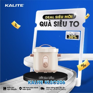 Nồi kho hầm chuyên dụng Kalite KLSC206 dung tích 2L lòng gốm Ceramic giữ trọn dinh dưỡng hương vị - Bảo hành 12 tháng