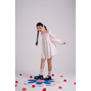 [Guem] Helen dress - đầm freesize babydoll bẹt vai