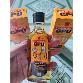 Dầu sả Minyak urut GPU Indonesia - Dầu nước xoa bóp GPU hương sả