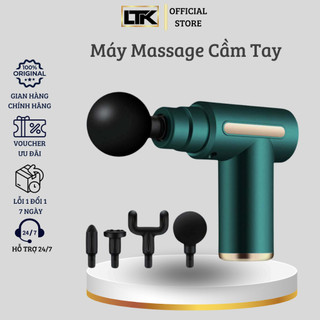 Máy Massage Cầm Tay 4 Đầu 6 Chế Độ Giãn Cơ Giảm Mệt Mỏi Căng Thẳng Cao Cấp (LeTuKe Store)