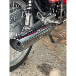 Pô xe wave 2004 - 2543 chính hãng honda thailand - sử dụng các đời wave / dream / cub.