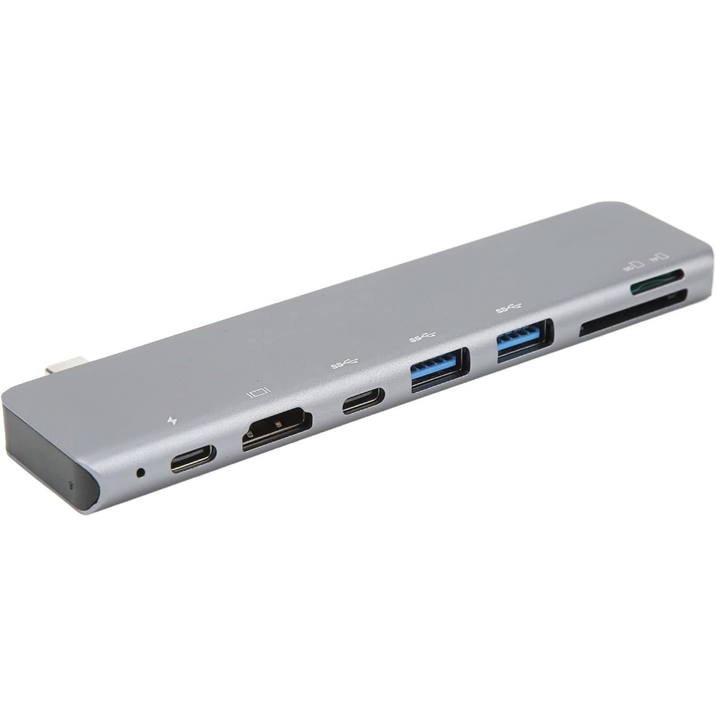 Hub 7in1 usb Type-c  ra HDMI 4k60hz, USB, Type-c, TF, SD BỘ CHUYỂN CHO LAPTOP MÁY TÍNH PC...