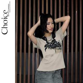 Áo Thun BabyTee In DTG + In Lụa Summer CHOICE.SG Cotton 100% " Verano-Top "