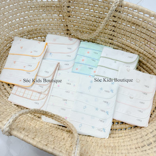  Set 5 khăn sữa xô 2 lớp kích thước 30*30cm