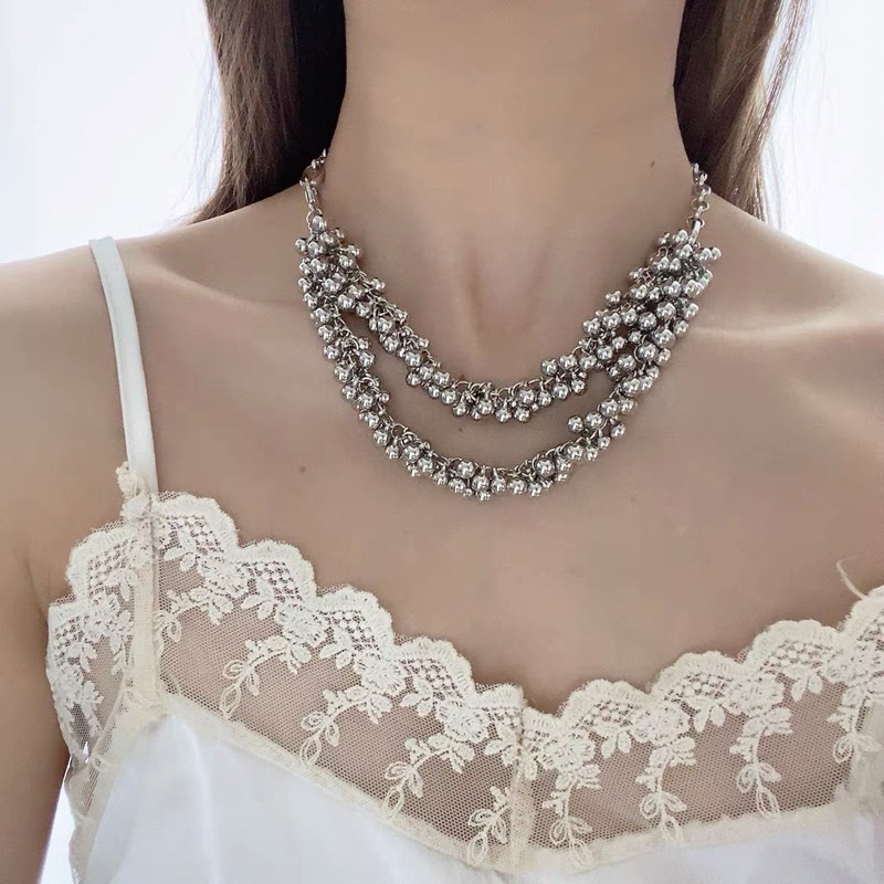 Vòng cổ kim loại ALEXIS| ANHS Accessories