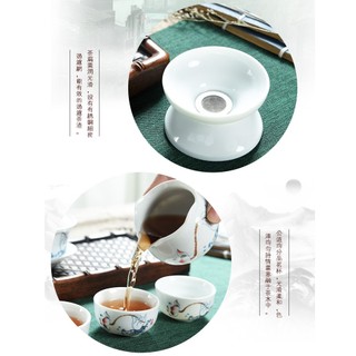 Bộ ấm chén khải pha trà kèm hộp quà